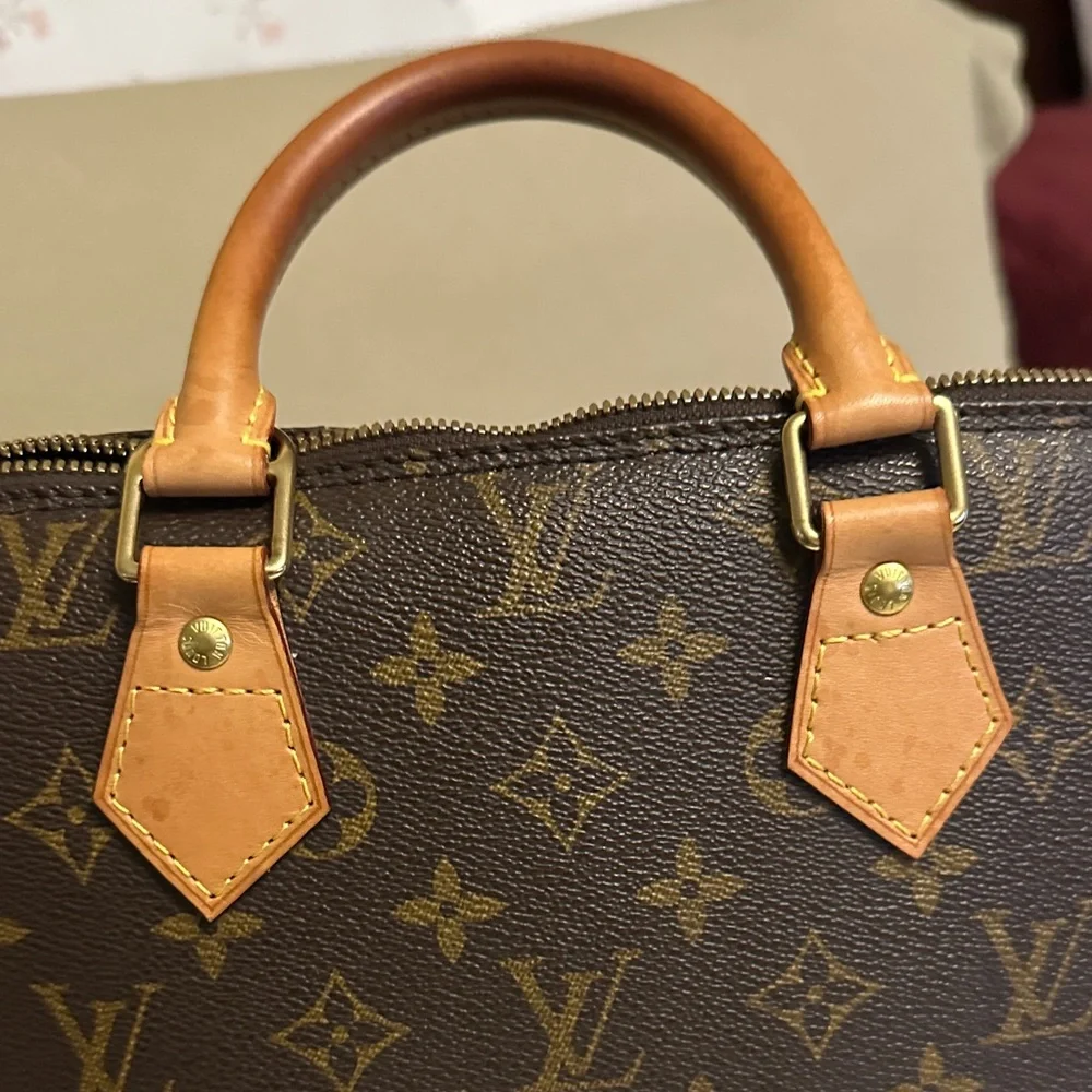 Louis Vuitton Brown and Tan Satchel - Picture 2 of 8